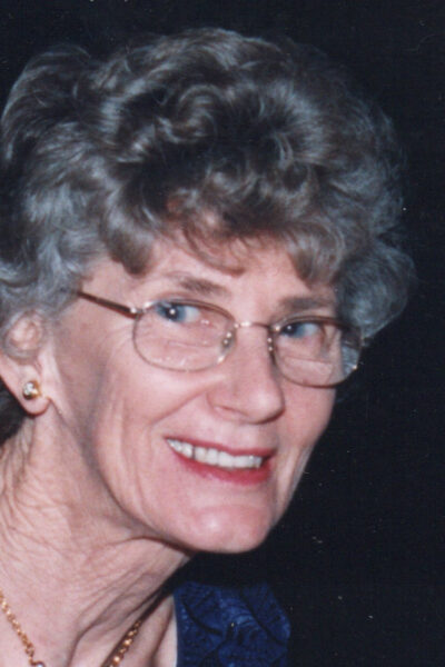 Shirley Frappell - photo for front of service booklet